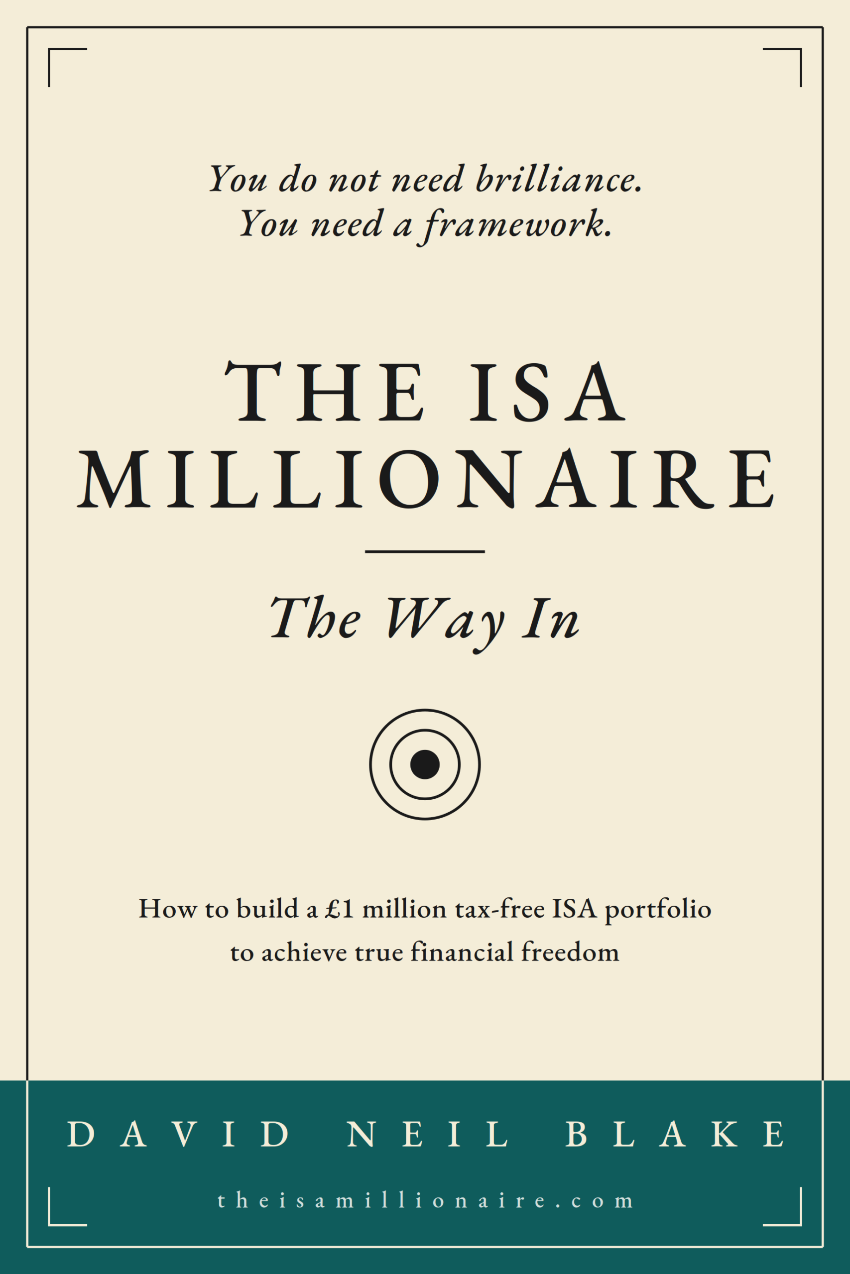 The ISA Millionaire: The Way In - book cover